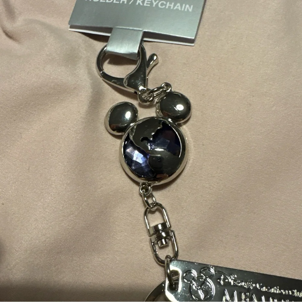 2025 Disney Parks Vacation Club DVC Headband Ears Holder Clip Keychain New